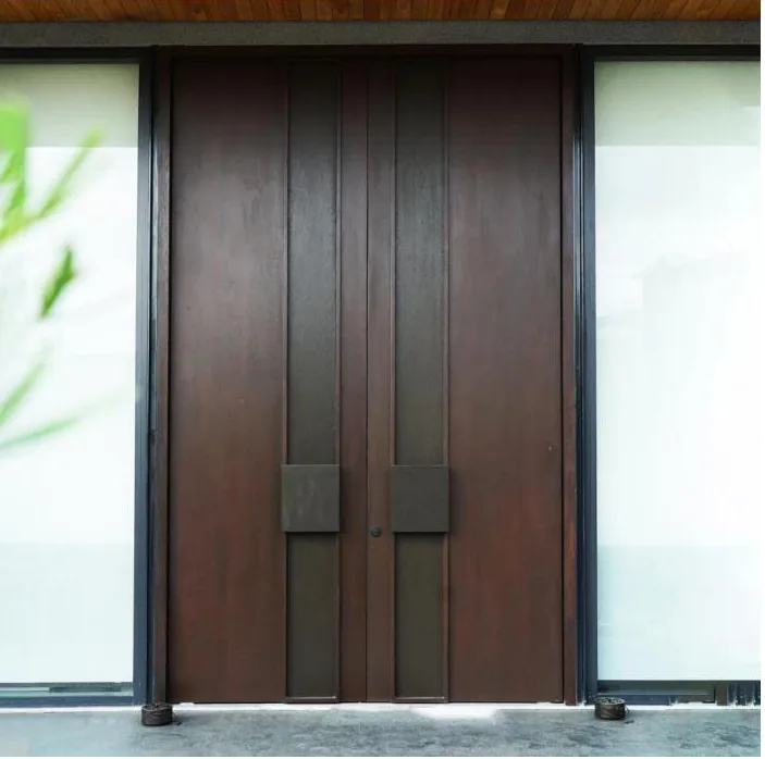 Double doors, North Sumatra