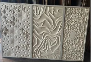 Vegan Wood panels with 3D texture