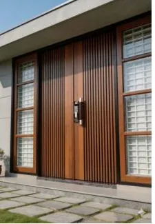 Vertical batten door