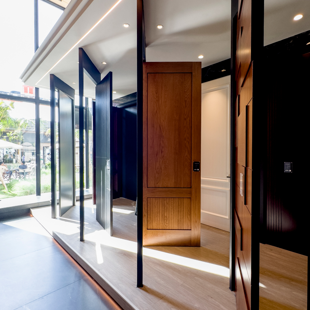 WiraDoor showroom at Indonesia Design District PIK 2